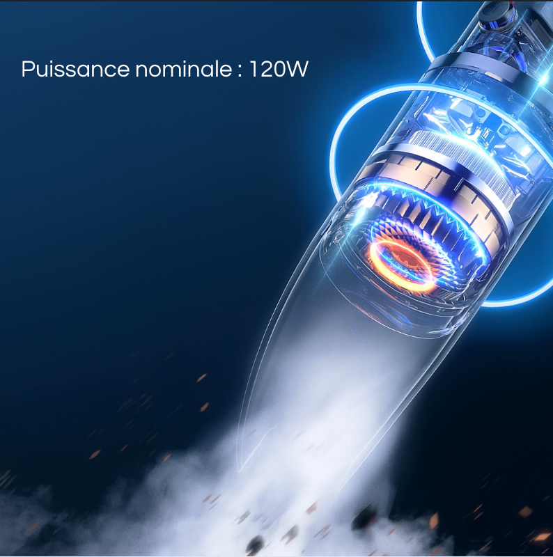 Aspirateur à main - 2 en 1 : Aspiration & Souffleur